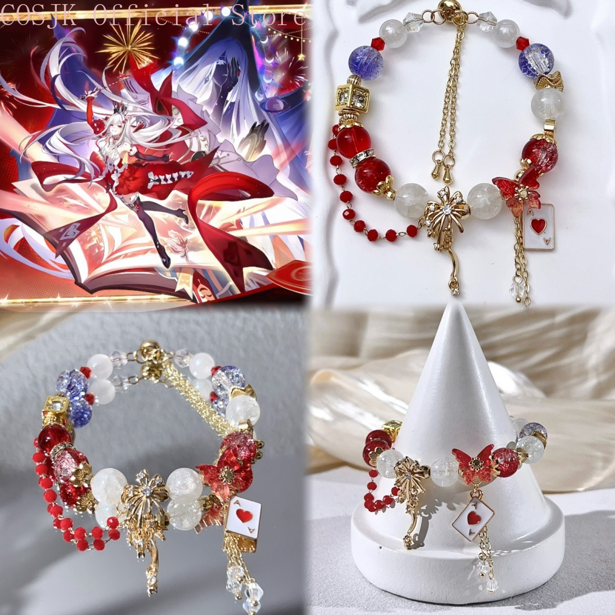Anime Cosplay Couple - Permainan Honkai: Star Rail, Gelang Buatan