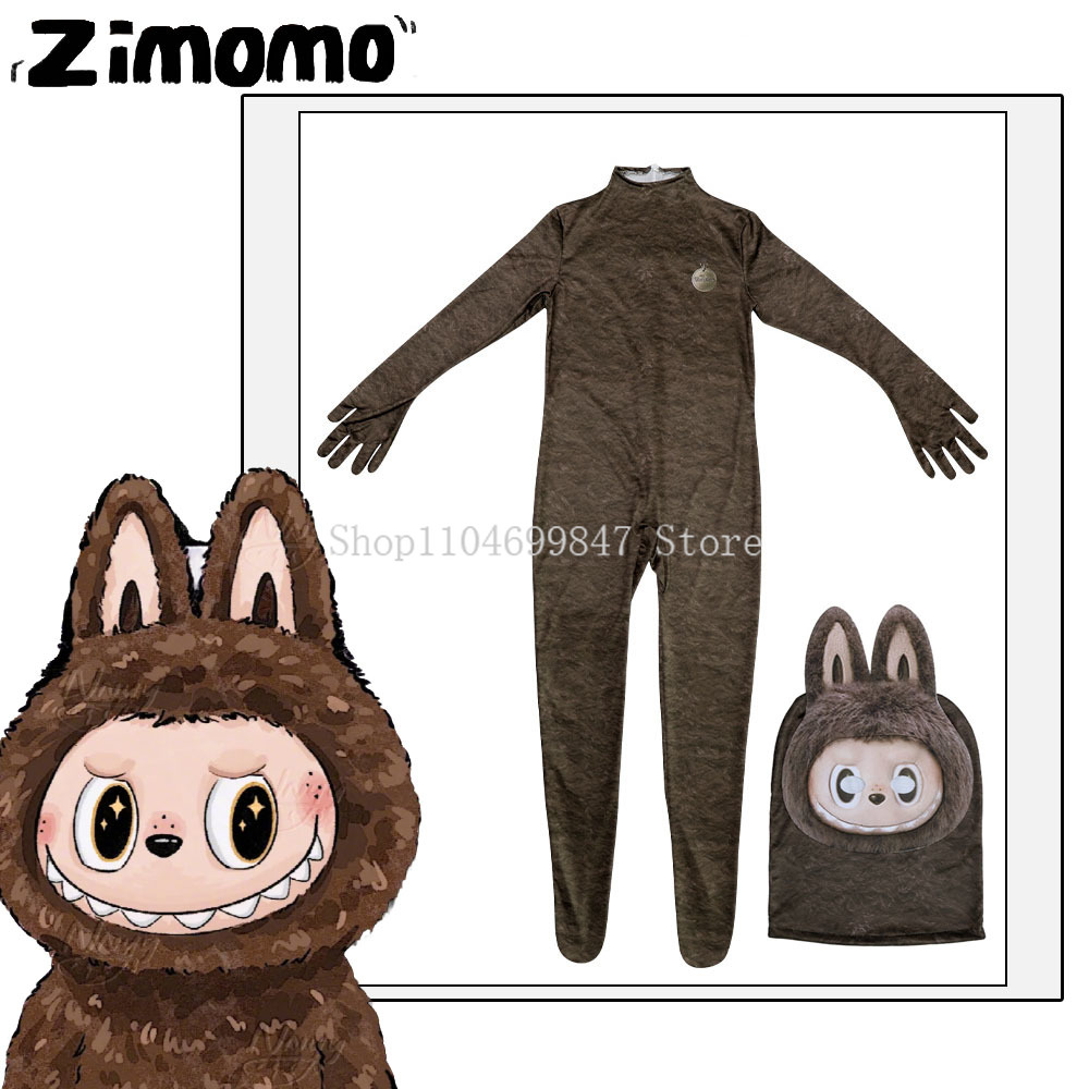 Kostum Cosplay Monster Kartun  - Anime Cosplay Jumpsuit ulasan dan harga