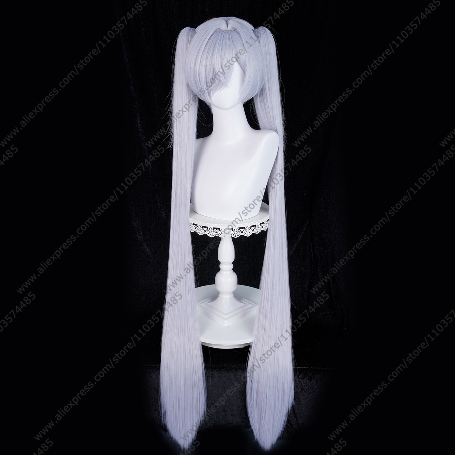 Wig Cosplay Cinderella Anime,  - Anime Cosplay Blue Hair ulasan dan harga